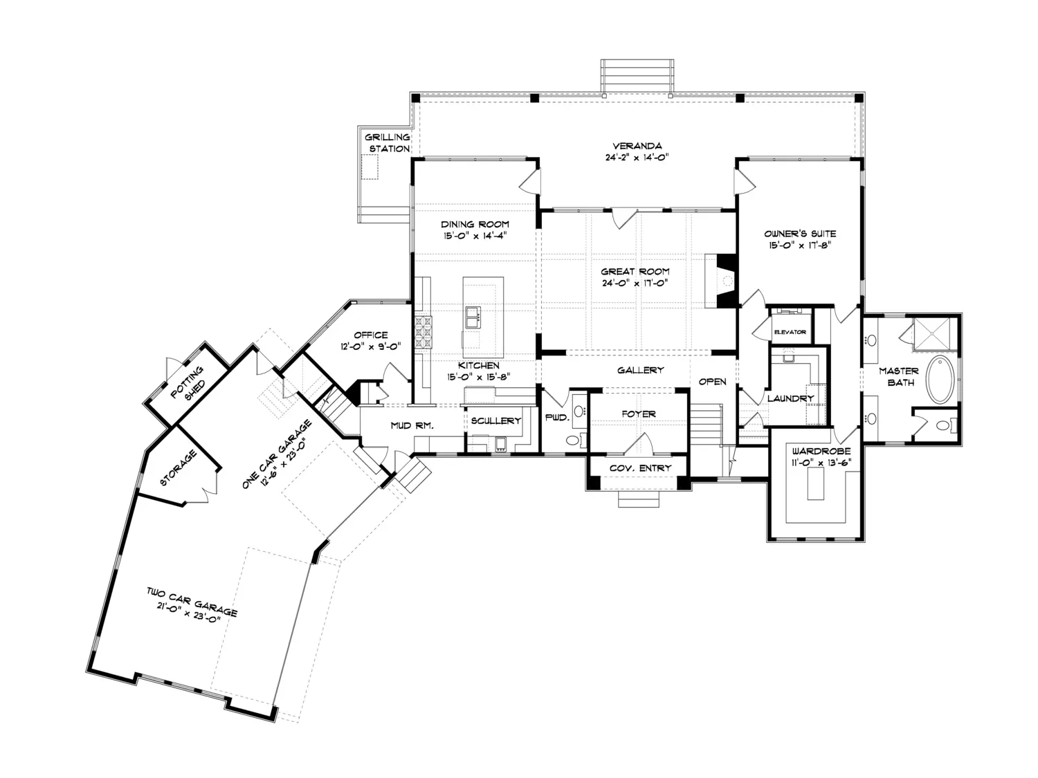 Apex floor plan