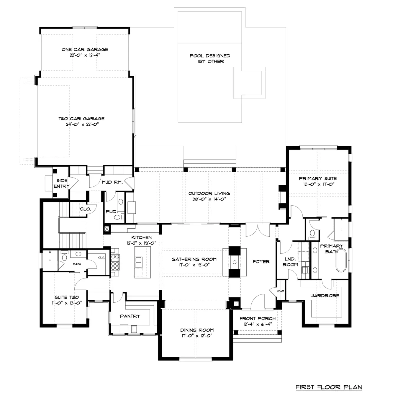 Ferris Farmhouse floor plan