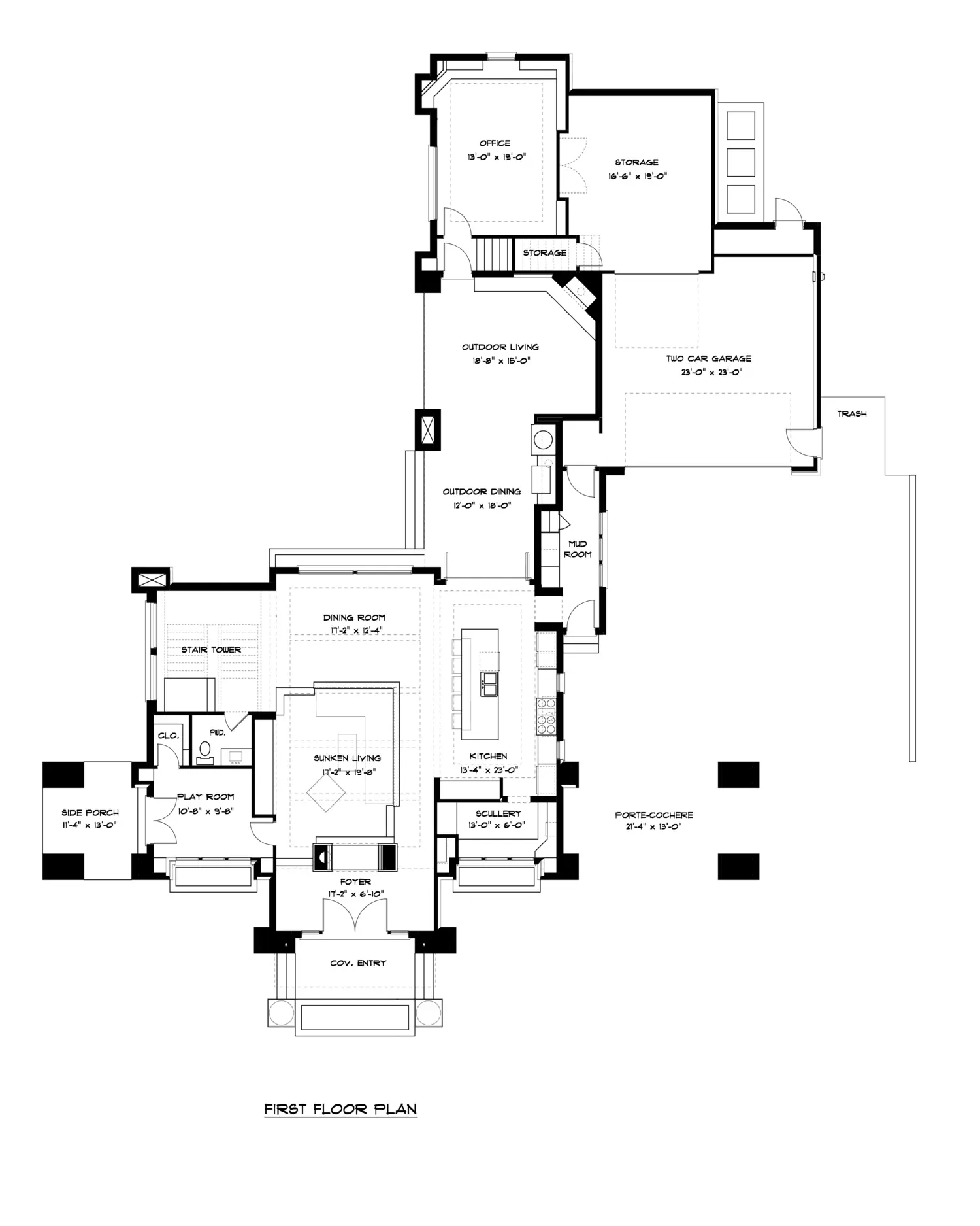 Wright's Rest floor plan